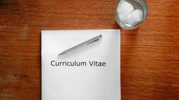 application, curriculum vitae, interview
