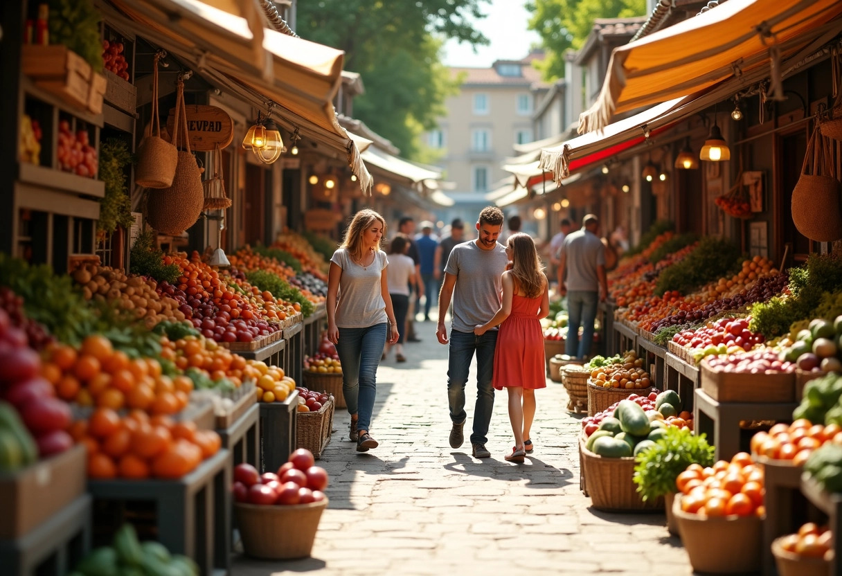 marché biscarrosse