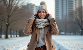 Tenue idéale pour 0 à 5 degrés : look stylé et confortable