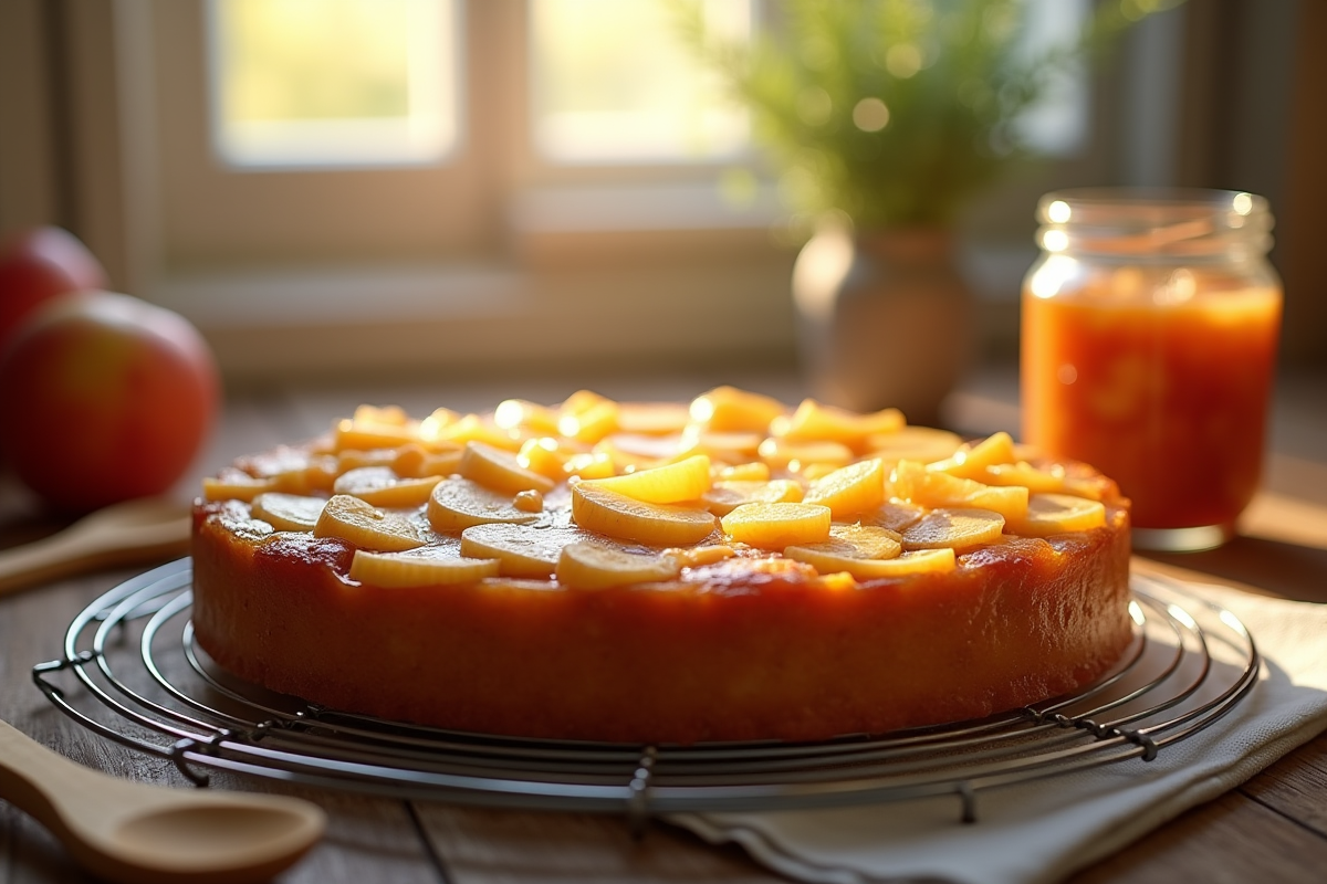 gâteau pommes