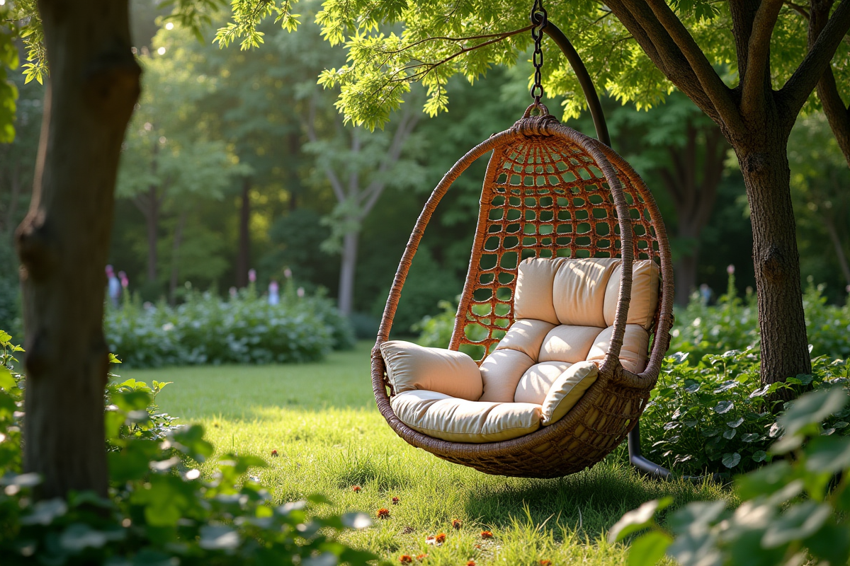 chaise suspendue