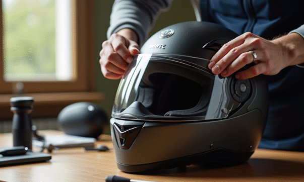 Comment installer un casque Pinlock efficacement ?