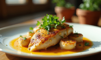 Poulet au vin jaune de Robuchon : tradition, astuces, accords